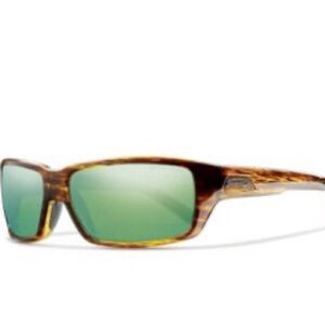Men's Smith Backdrop Tortoiseshell Sunglasses with Polarized Blue/ Green Lenses